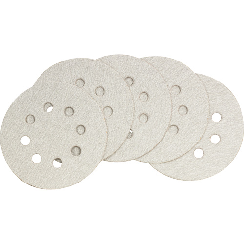 Random Orbit Sander Abrasive Sandpaper - 5-Pack, 5" Dia., 60 Grit Kelford