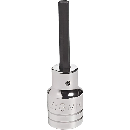 Embout &agrave; ins&eacute;rer, Hexagonale, 18 mm x 4" lo, Prise 1/2" Kelford