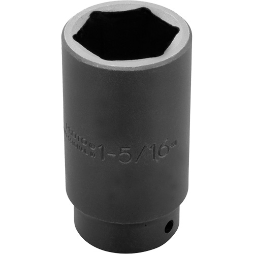 Socket, Impact, 1-5/16", 1/2" Drive, 6 Points, Deep Kelford