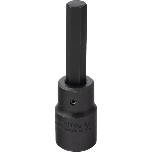 Embout &agrave; ins&eacute;rer, Hexagonale, 3/8" x 3-1/4" lo, Prise 1/2" Kelford