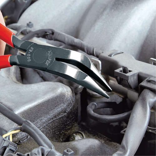 Pince &agrave; bec long de 8" avec angle de sans couteau Kelford