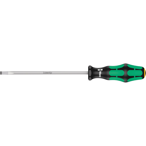Tournevis pour vis &agrave; fente, Tige de 1/4", Ronde, 9-3/4" lo, Prise en Plastique Kelford