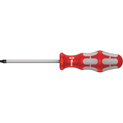 Robertson Screwdriver, #4 Tip, Round, 12-1/4" L, Plastic Handle Kelford