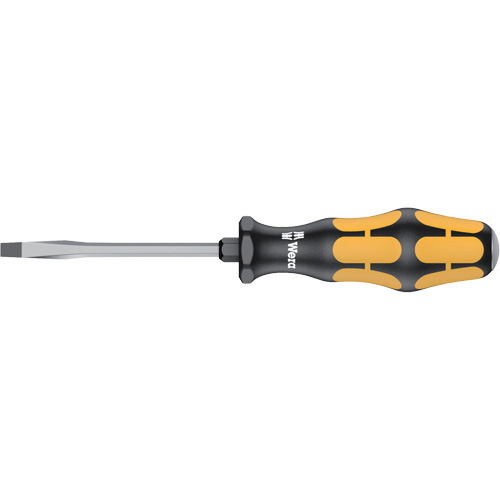 Slotted Demolition Screwdriver, 3/16", 7-3/8" L, Plastic Handle Kelford