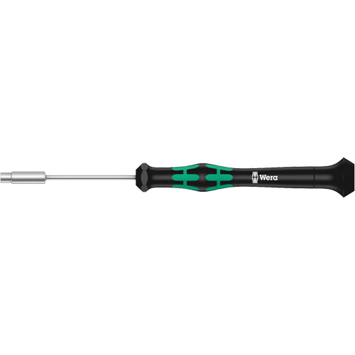 Micro-tournevis pour embouts, 1/8" prise, 6-3/16" lo, Non magn&eacute;tique Kelford
