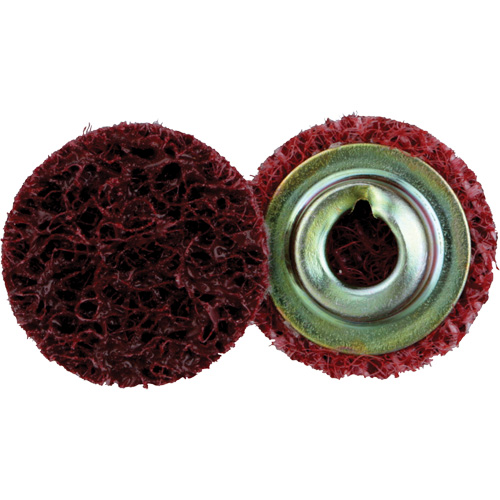 Disque de conditionnement de surface &agrave; remplacement rapide Standard Abrasives, 3/4" dia., Grain Moyen, Oxyde d'aluminium Kelford