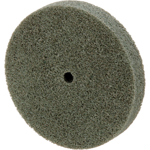 Standard Abrasives 500 Series Soft Density Unitized Wheels, 3" x 1/2", 1/4" Arbor, Medium Grit, Aluminum Oxide Kelford