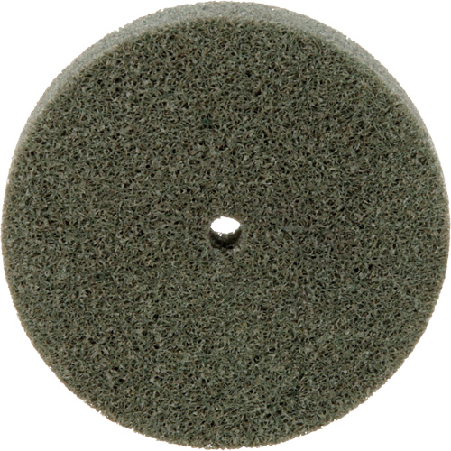 Standard Abrasives 500 Series Soft Density Unitized Wheels, 3" x 1/2", 1/4" Arbor, Medium Grit, Aluminum Oxide Kelford