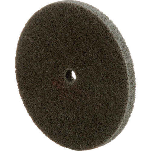 Standard Abrasives Unitized Wheel, 3" x 1/4", 1/4" Arbor, Fine Grit, Aluminum Oxide Kelford