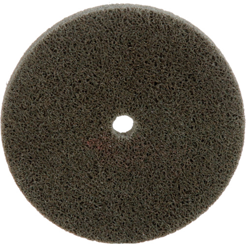Standard Abrasives Unitized Wheel, 3" x 1/4", 1/4" Arbor, Fine Grit, Aluminum Oxide Kelford