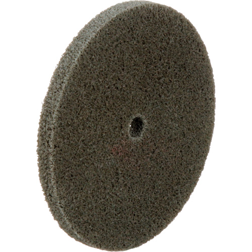 Standard Abrasives Unitized Wheel, 3" x 1/4", 1/4" Arbor, Fine Grit, Aluminum Oxide Kelford
