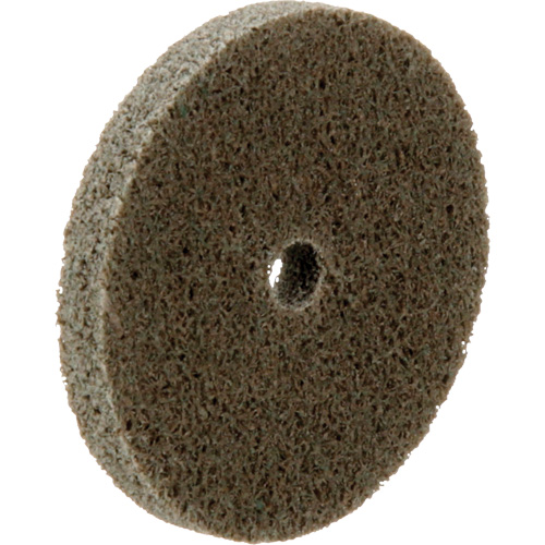 Standard Abrasives Unitized Wheel, 2" x 1/4", 1/4" Arbor, Medium Grit, Aluminum Oxide Kelford