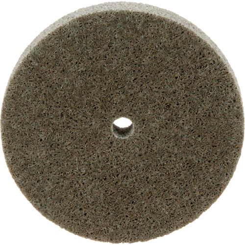 Standard Abrasives Unitized Wheel, 3" x 1/2", 1/4" Arbor, Medium Grit, Aluminum Oxide Kelford