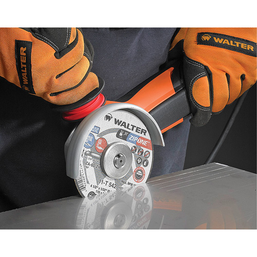 Zip One Cut-Off Wheel, 5" x 1/32", 7/8" Arbor, Type 1, Zirconia Alumina, 12200 RPM Kelford