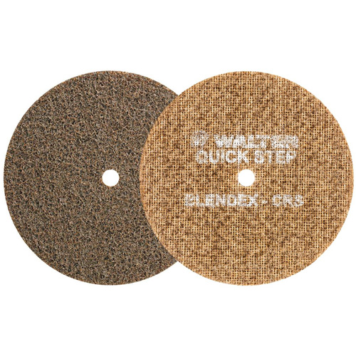 QUICK-STEP BLENDEX Surface Conditioning Disc, 5" Dia., Coarse Grit, Aluminum Oxide Kelford