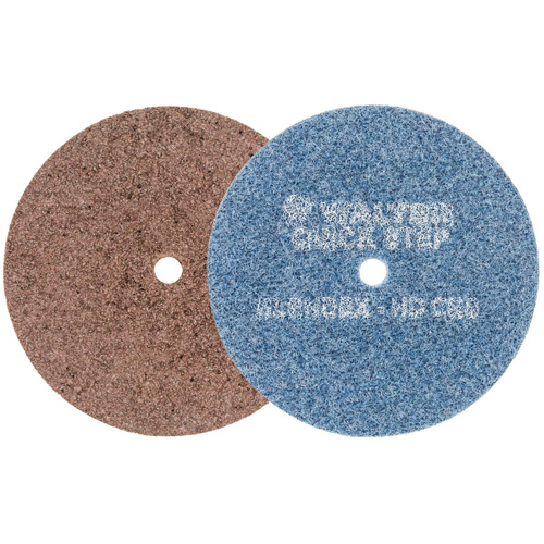 Disque de pr&eacute;paration de surface QUICK-STEP BLENDEX, 5" dia., Grain Extra grossier, Oxyde d'aluminium Kelford