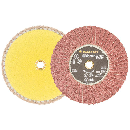 QUICK-STEP FLEX, 5" x Type 29, 60 Grit, Aluminum Oxide Kelford