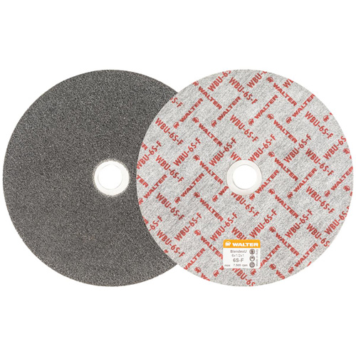 Disque de finition Blendex U, 6" dia., Grain 6SF, Carbure de silicium Kelford