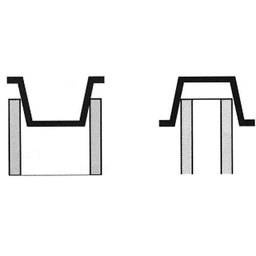 Bouchon en plastique, 1/2" dia. Kelford