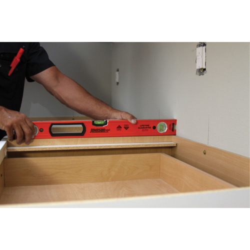 Heavy Duty Level, Box, 24" L, Aluminum, Non-Magnetic Kelford