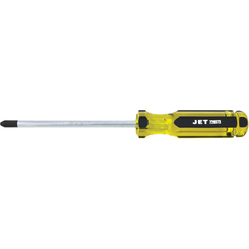 Tournevis Phillips avec manche g&eacute;ant, #3, 6" l, Prise Plastique/Acier/Aluminium/Bois/Coussin&eacute;e/Magn&eacute;tique/Bois Kelford