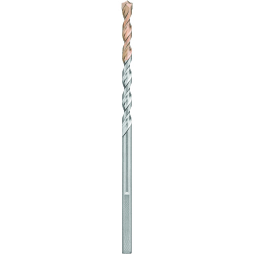 4-Flute Hammer Drill Bit, 3/8", 3-Flat Shank, Carbide Kelford