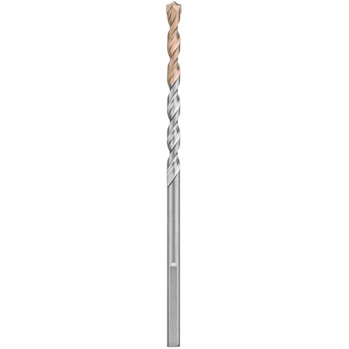 4-Flute Hammer Drill Bit, 3/16", 3-Flat Shank, Carbide Kelford