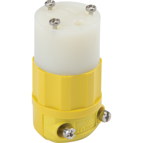 Connecteur de broche droite de qualit&eacute; industrielle, 5-15P, Nylon Kelford