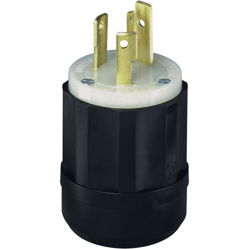 Dispositif verrouillable de qualit&eacute; industrielle, Nylon, 30 A, 250 V, L6-30P Kelford