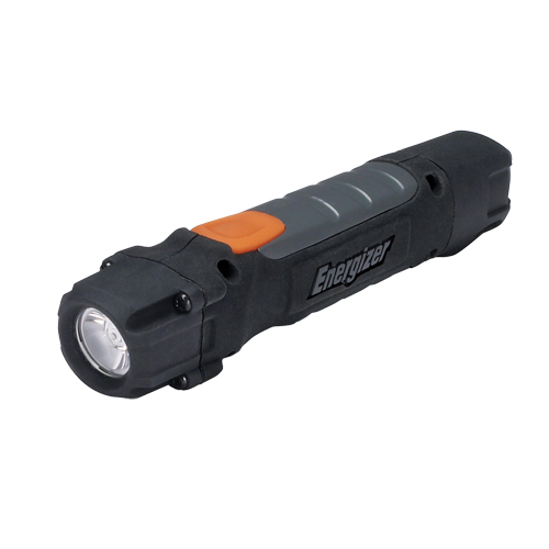 Lampe de poche pour petits travaux Hard Case, DEL, 300 lumens, Piles AA Kelford