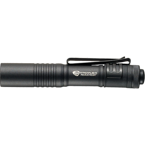 MicroStream&reg; Pen Light, LED, 45 Lumens, Aluminum Body, AAA Batteries, Included Kelford