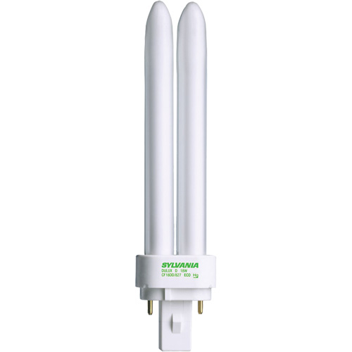 Tubes fluorescents compacts - Universel, 26 W, T4X2, 2700 K Kelford