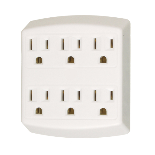 Adaptors, 6 Outlet(s), 15 Amps, 1875 W, 125 Kelford