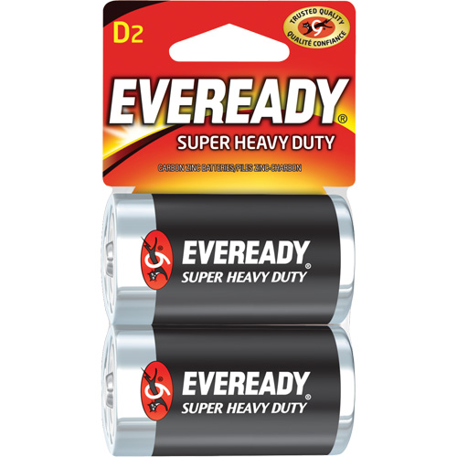 Piles &agrave; usage super intensif Eveready Kelford
