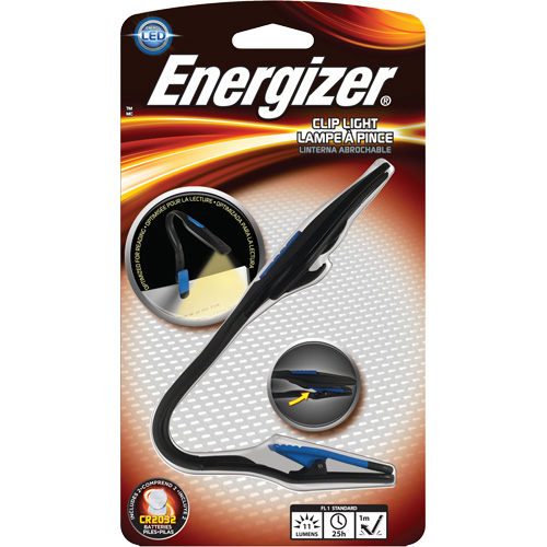 Clip Light, LED, 11 Lumens, CR2032 Batteries Kelford