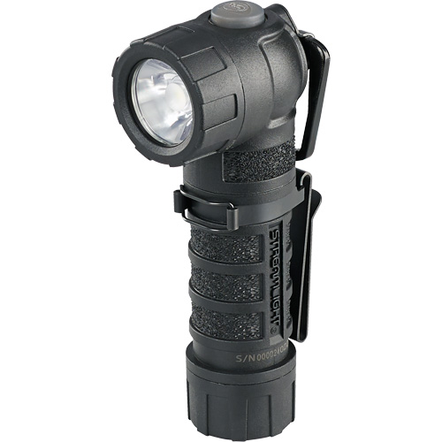 PolyTac&reg; 90 X Right Angle Flashlight, LED, CR123A Batteries, Polymer Kelford