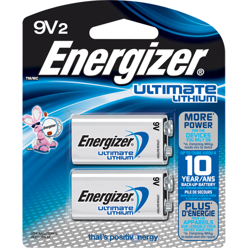 Lithium Batteries, 9 V Kelford
