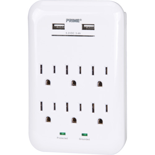 Chargeur USB Prime avec protection contre la surtension Kelford