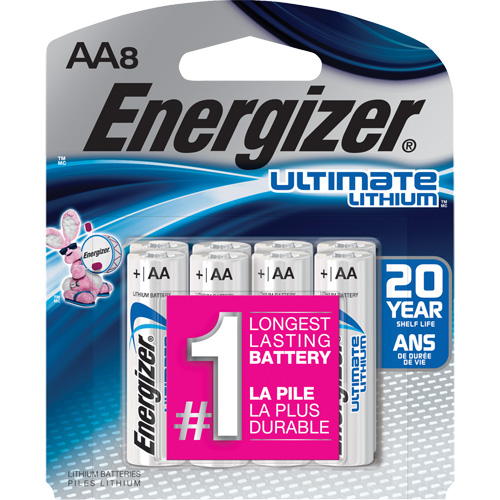 Ultimate Lithium Batteries, AA, 1.5 V Kelford