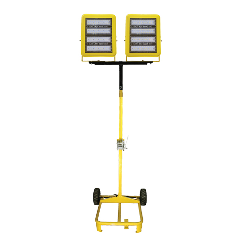 Dual-Head Cart with Winch, LED, 400 W, 60000 Lumens, Aluminum Housing Kelford