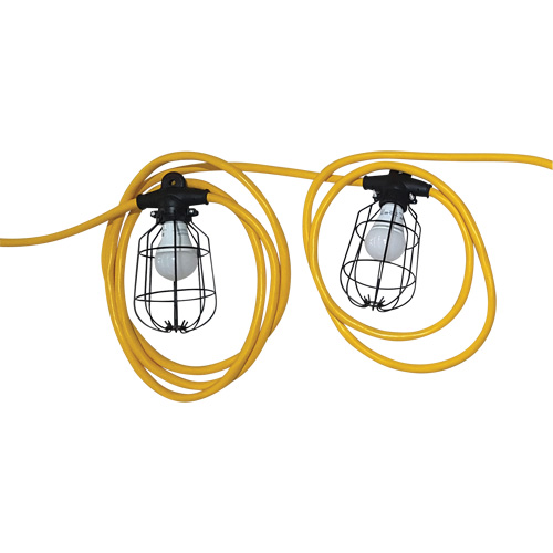 Chaînes de lumi&egrave;res DEL, 5 Lumi&egrave;res, 600" lo, Boîtier en M&eacute;tal Kelford
