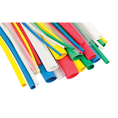 Heat Shrink Tubing, Thin Wall, 1/2', 0.25" (6.35mm) - 0.25" (6.35mm) Kelford