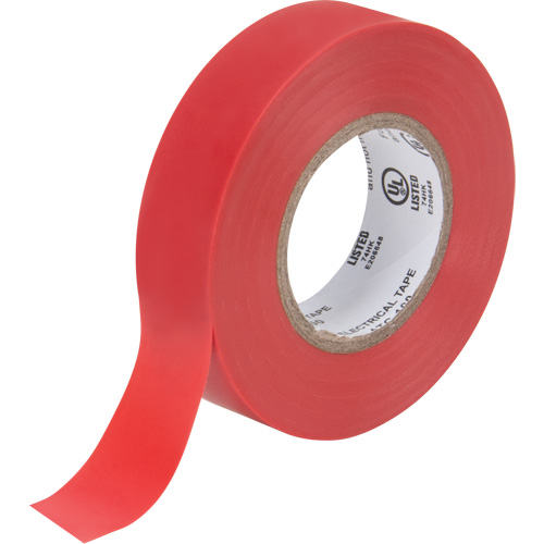 Ruban isolant, 19 mm (3/4") x 18 m (60'), Rouge, 7 mils Kelford