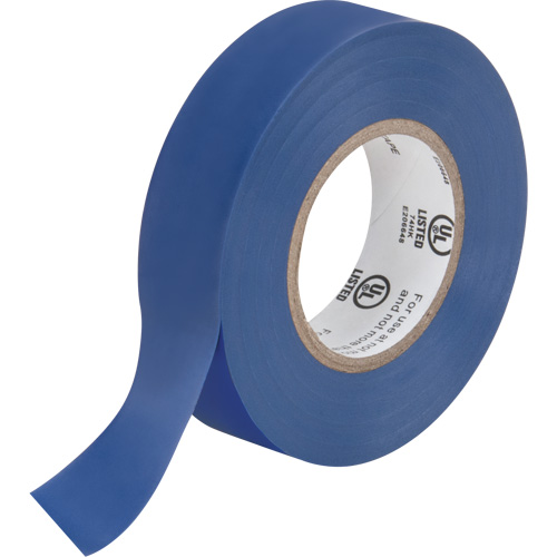 Ruban isolant, 19 mm (3/4") x 18 m (60'), Bleu, 7 mils Kelford