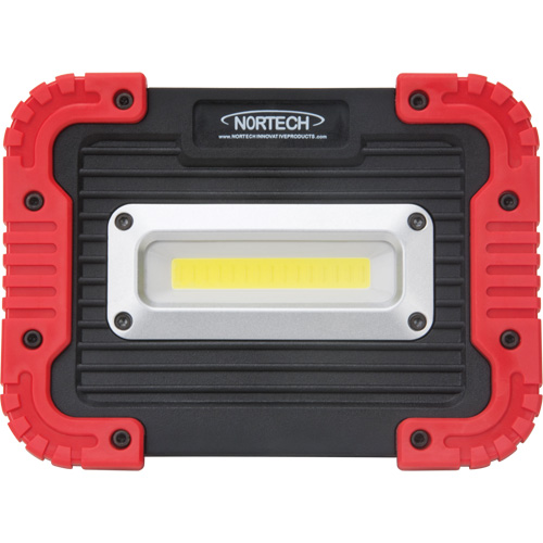 Portable Work Light, LED, 10 W, 1000 Lumens, Plastic Housing Kelford