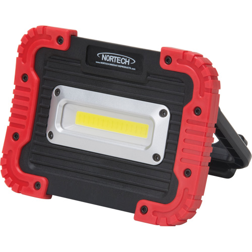 Portable Work Light, LED, 10 W, 1000 Lumens, Plastic Housing Kelford