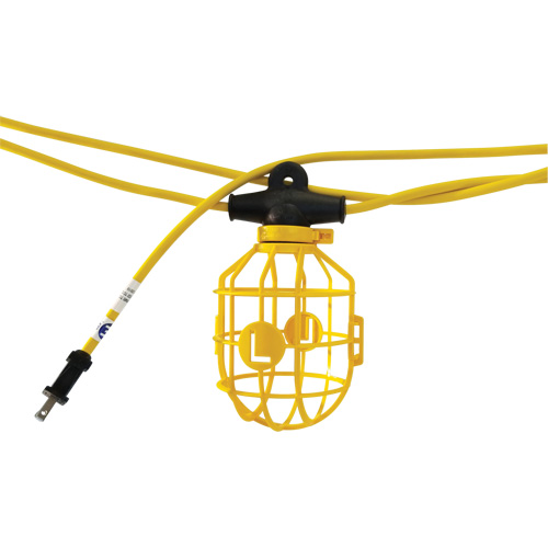Courroie de lumi&egrave;res moul&eacute;e et robuste, 5 Lumi&egrave;res, 600" lo, Boîtier en Plastique Kelford