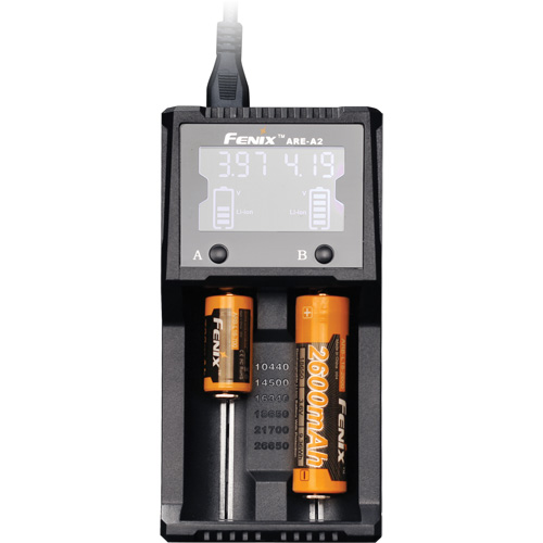 ARE-A2 Dual-Channel Battery Charger Kelford