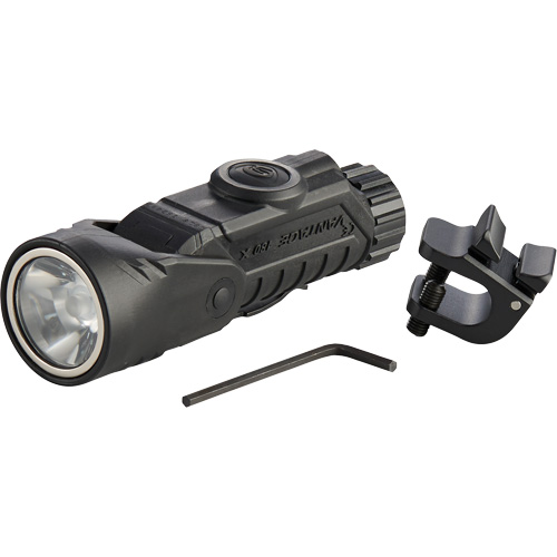 Lame de poche &agrave; alimentation multiple &agrave; angle droit pour casque Vantage 180 X, DEL, Piles Rechargeable/CR123A, Polym&egrave;re de nylon Kelford
