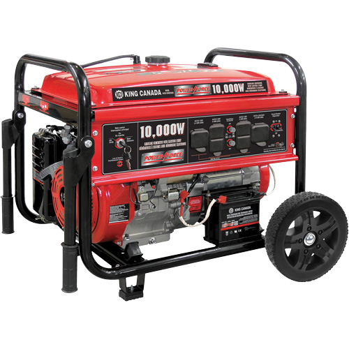 Gasoline Generator with Electric Start, 10000 W Surge, 7500 W Rated, 120 V/240 V, 25 L Tank Kelford